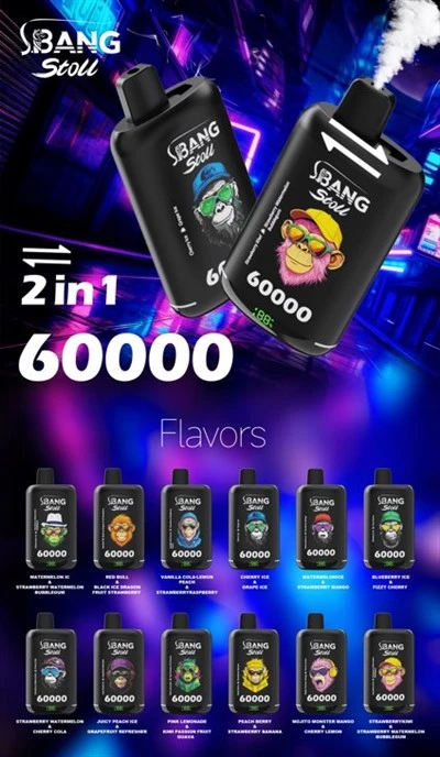 BANG LEADER STOLL 60K Puffs Disponibel Vape Engros