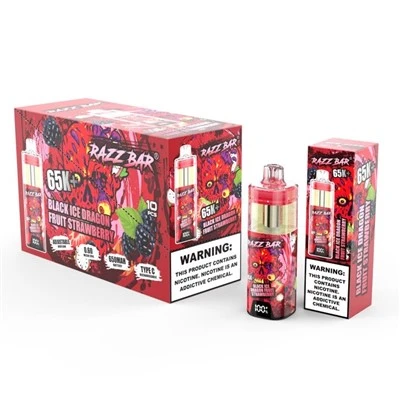 Razz Bar + 65K Puffs Disposable Vape Engros
